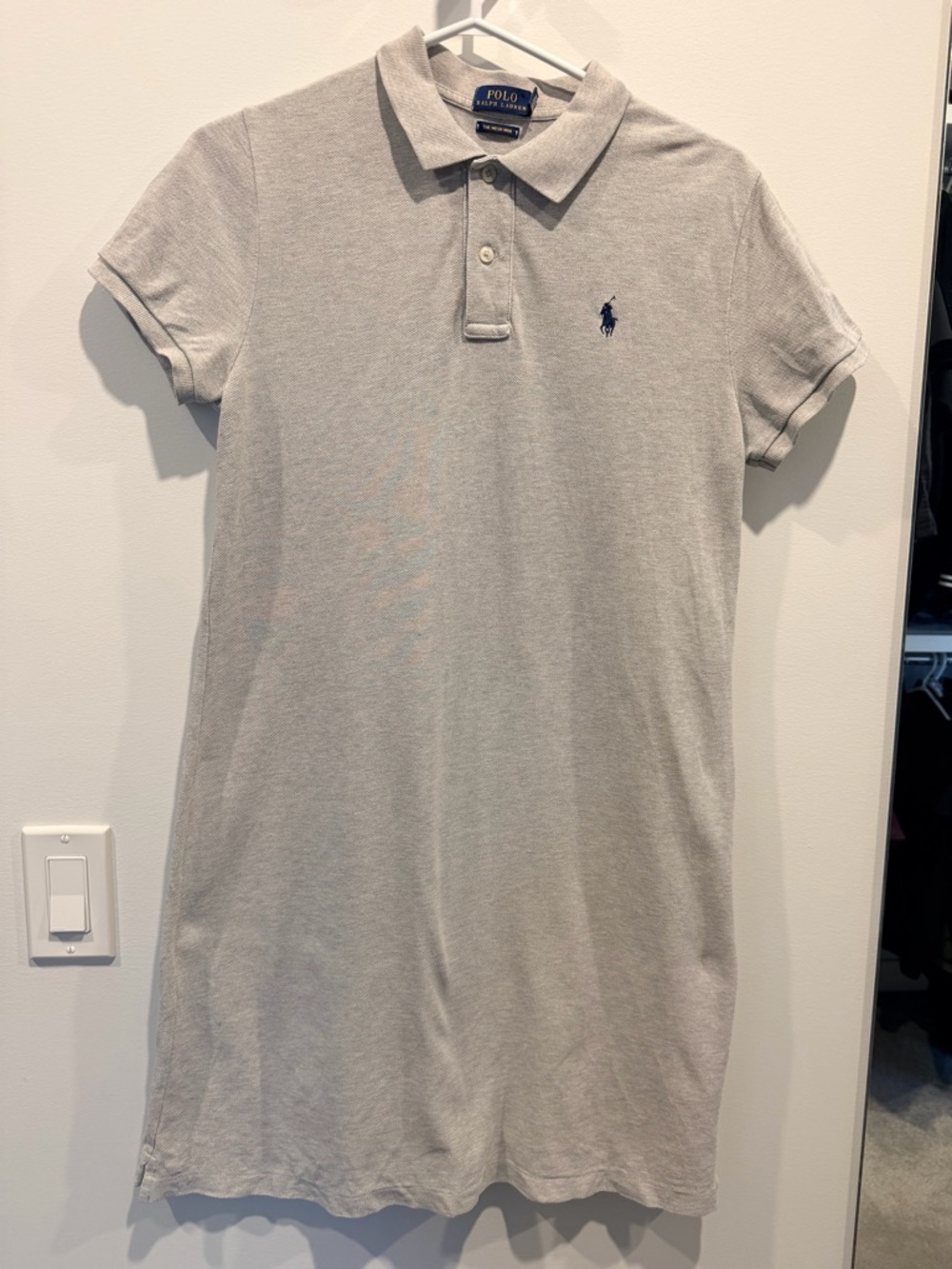 Ralph Lauren Light Gray Polo Dress